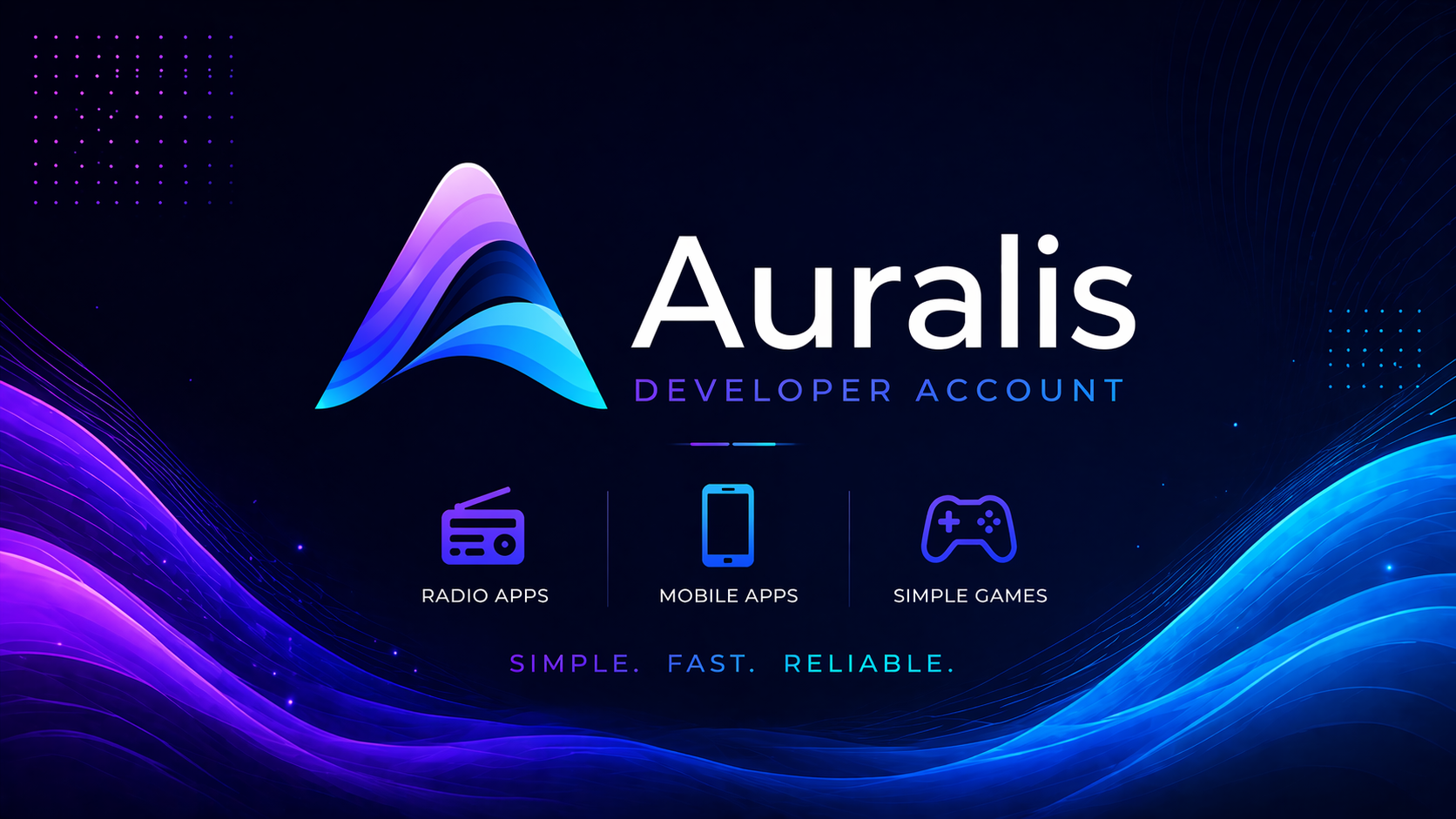 Auralis Apps – Developer Account